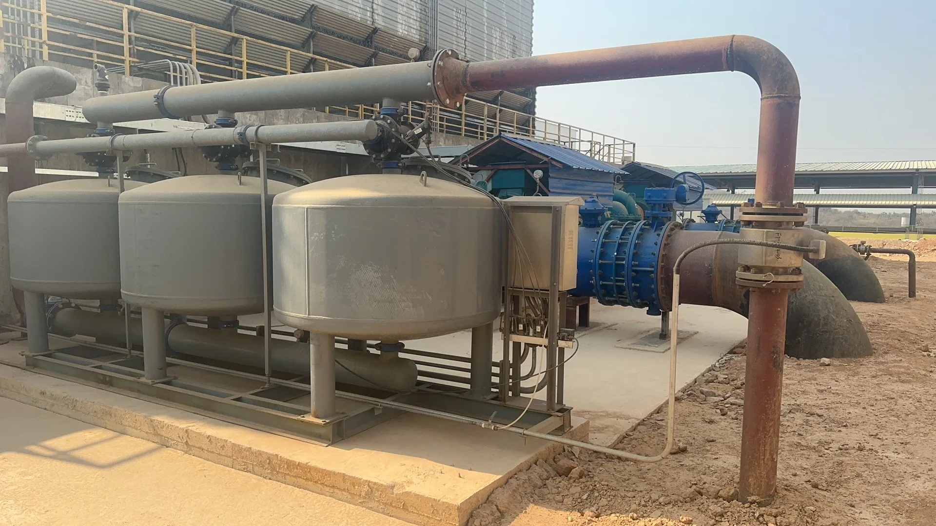 Suecia, Proyecto de tratamiento de agua de ingeniería de construcción