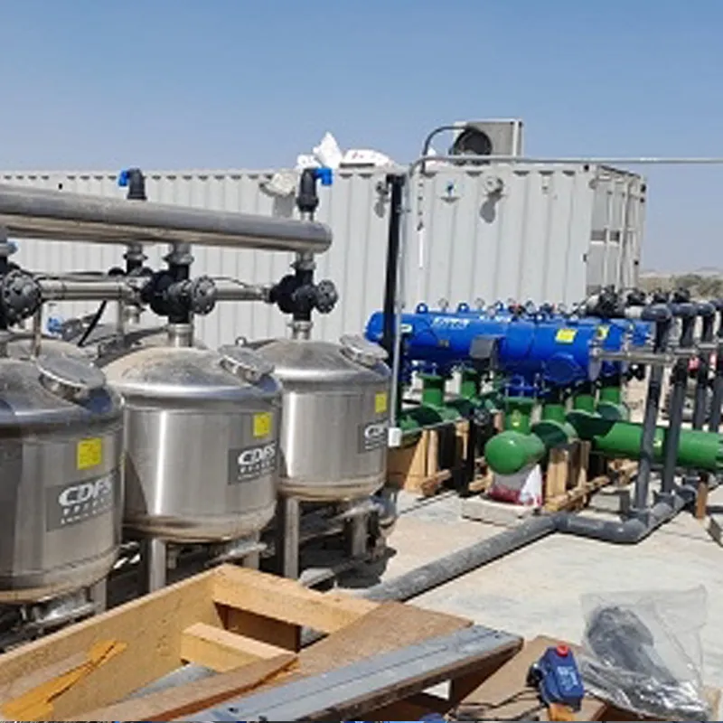 Proyecto de riego de arándanos en Perú mediante agua de río